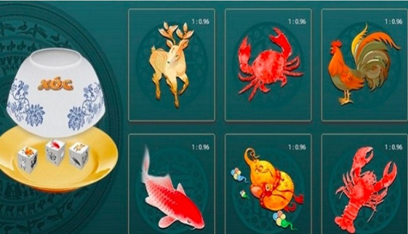 Cách chơi game bầu cua tôm cá Loto188